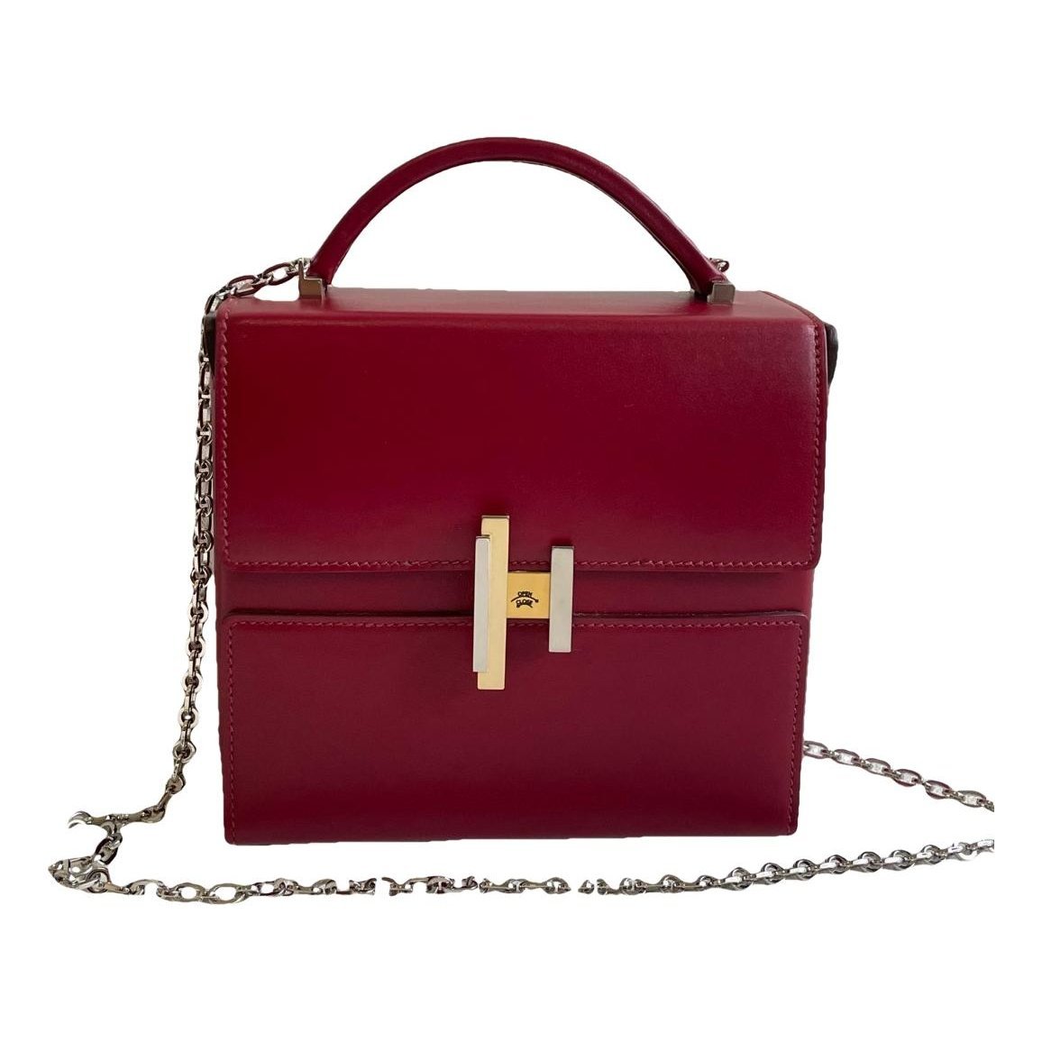 Cinhetic leather handbag