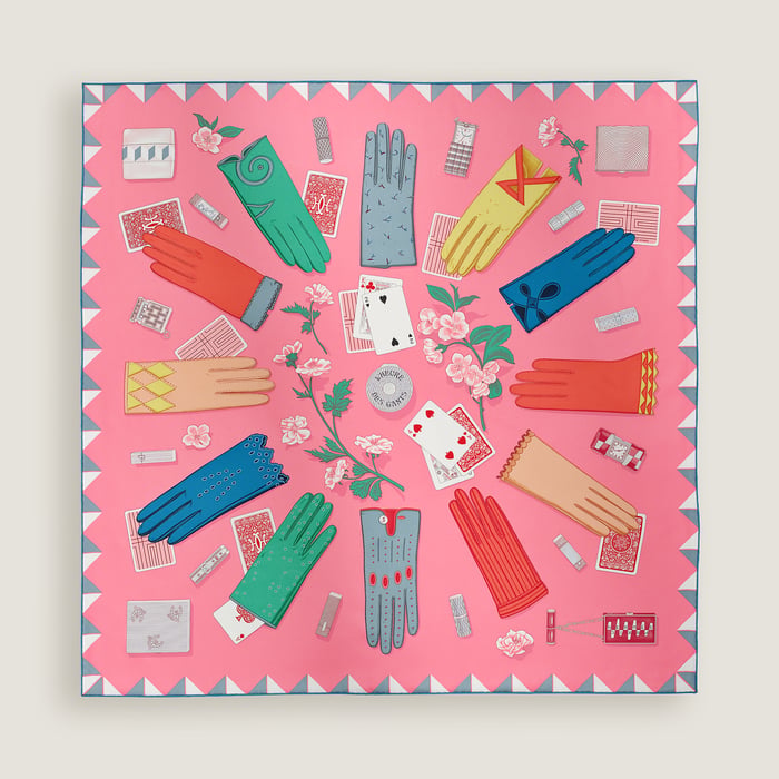 l'Heure Des Gants 스카프 90