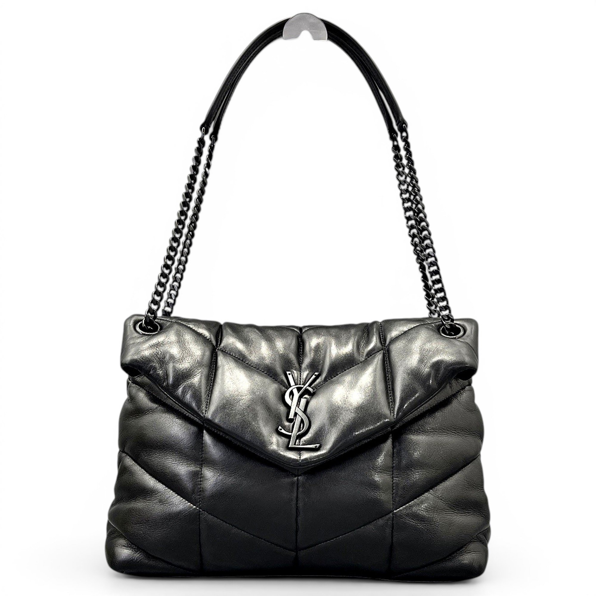 Loulou leather handbag