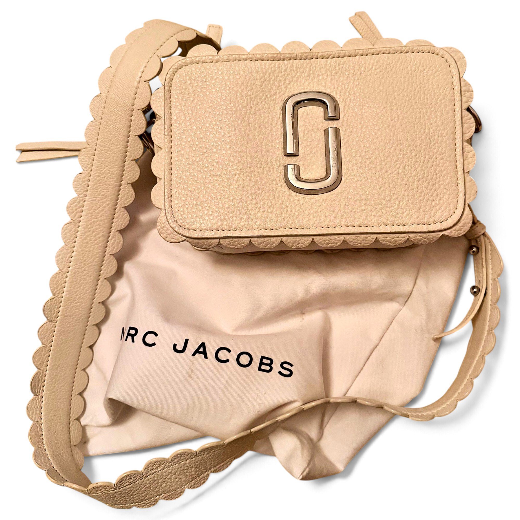 Snapshot leather crossbody bag