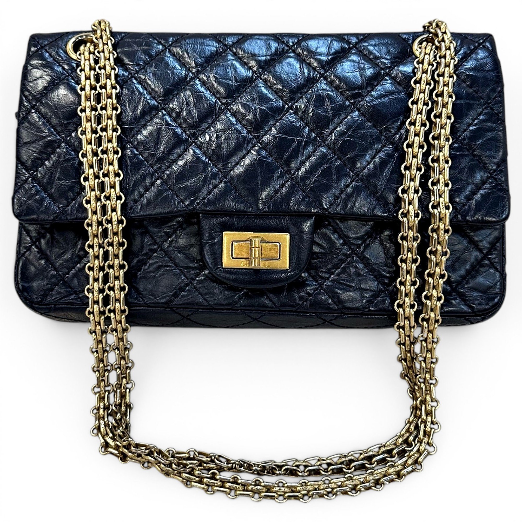 2.55 leather handbag