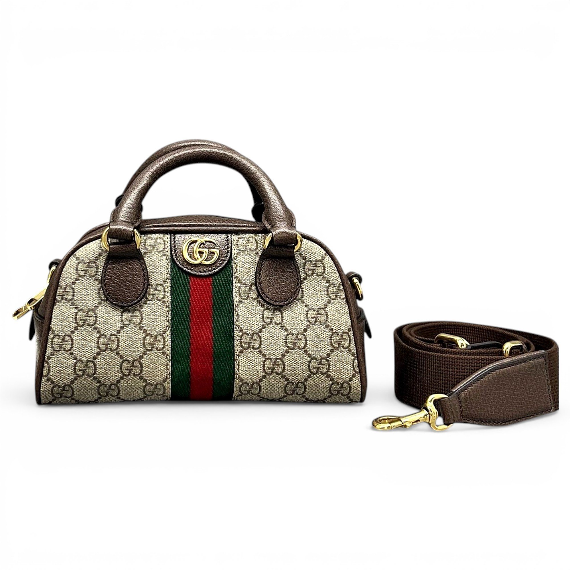 Ophidia leather handbag