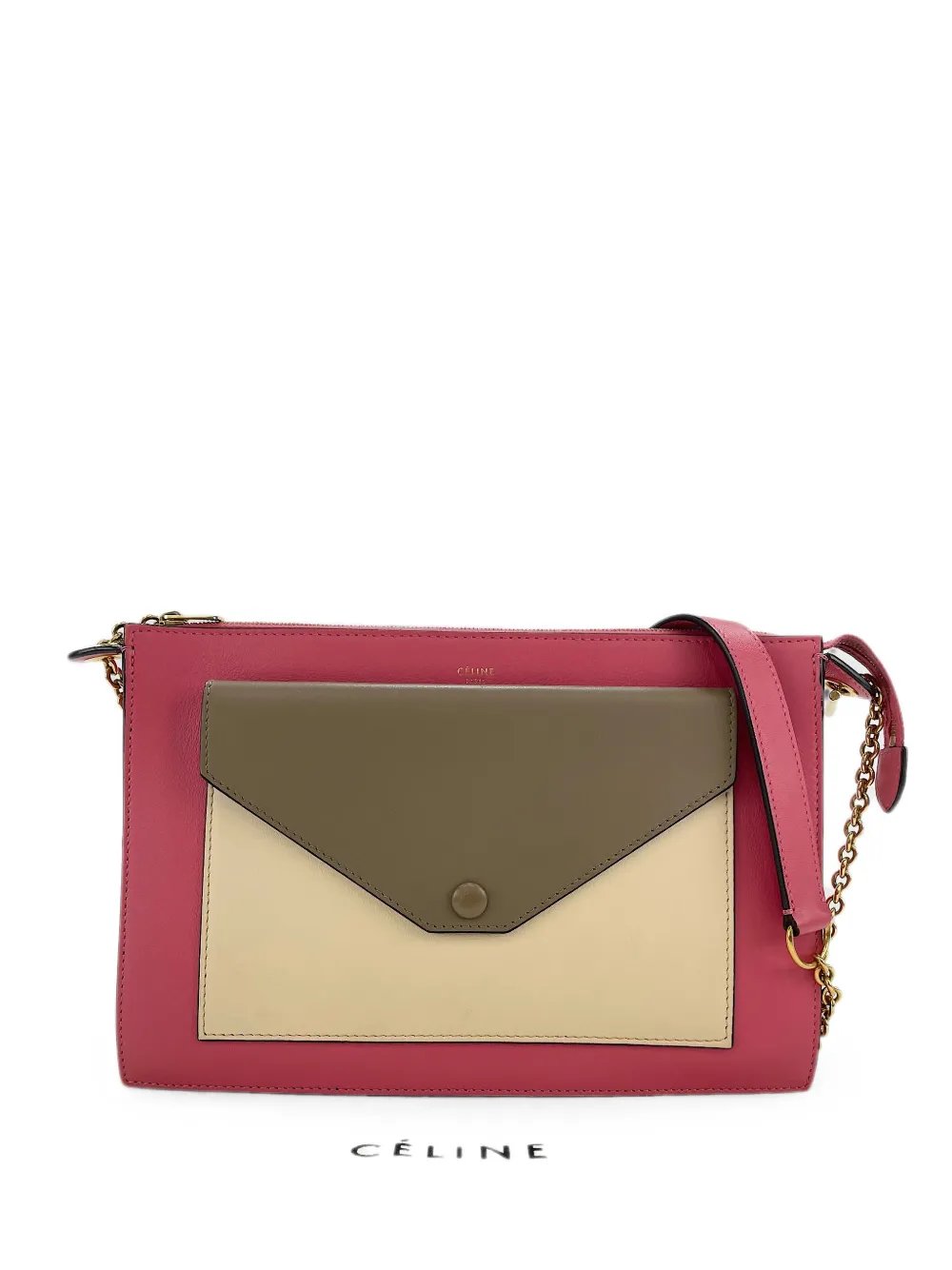 2010s Pocket chain shoulder bag