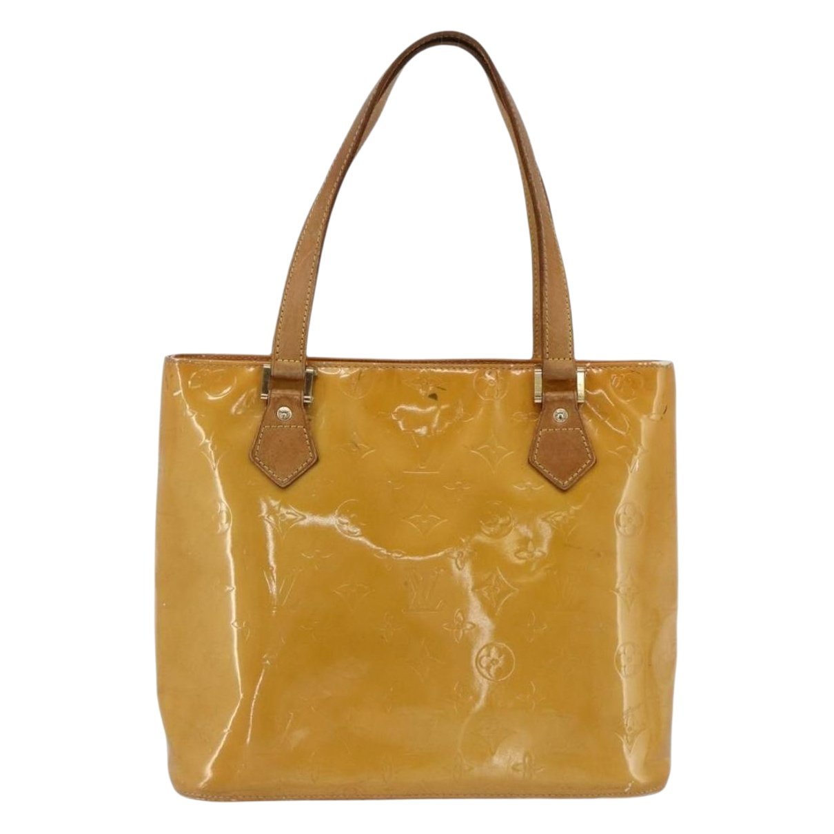 Houston patent leather handbag