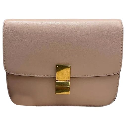 Classic leather crossbody bag