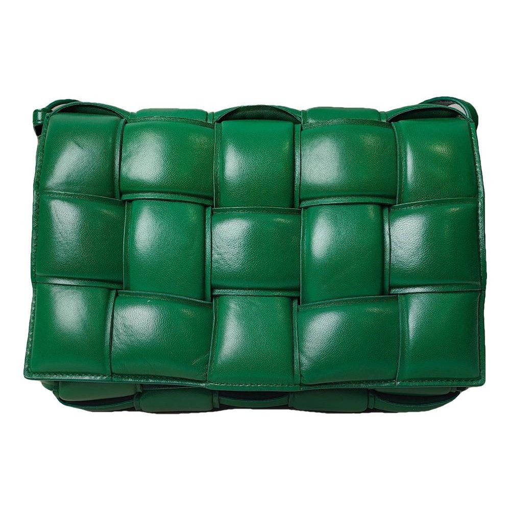 Cassette Padded leather handbag
