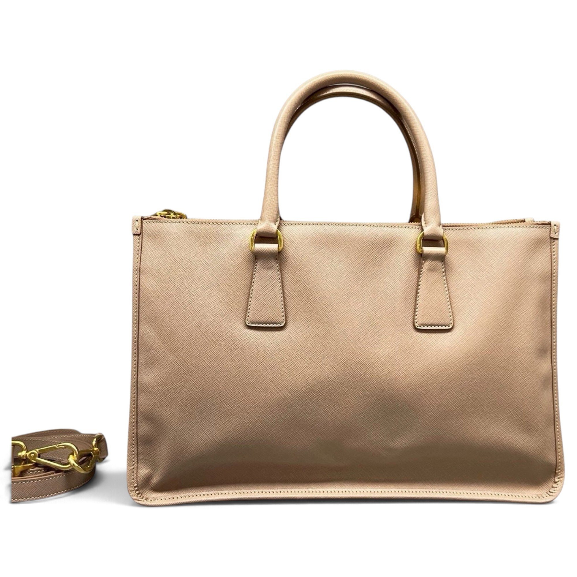 Leather tote