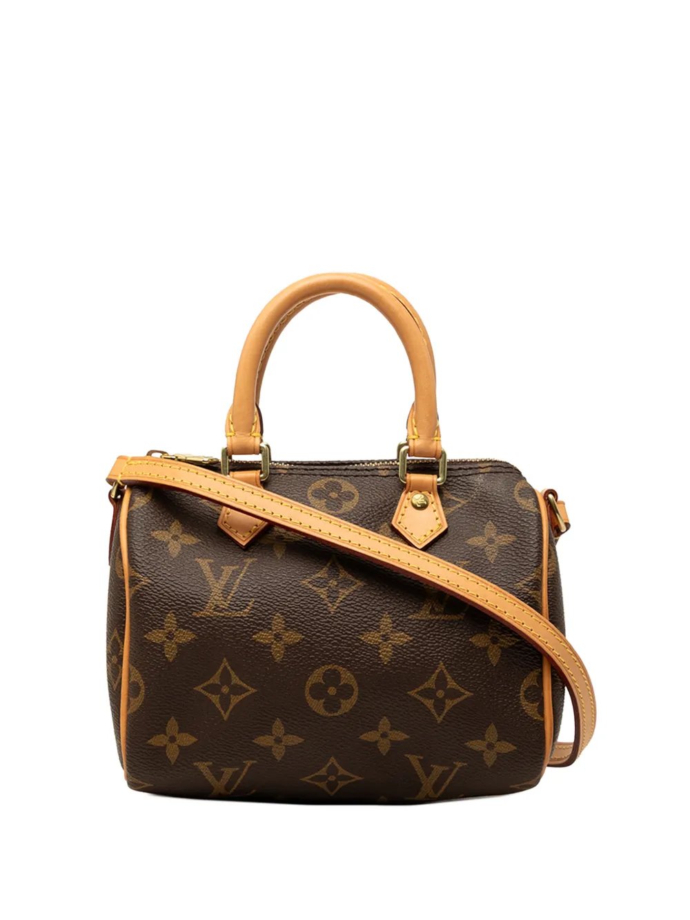 2015 Monogram Nano Speedy Bandouliere satchel