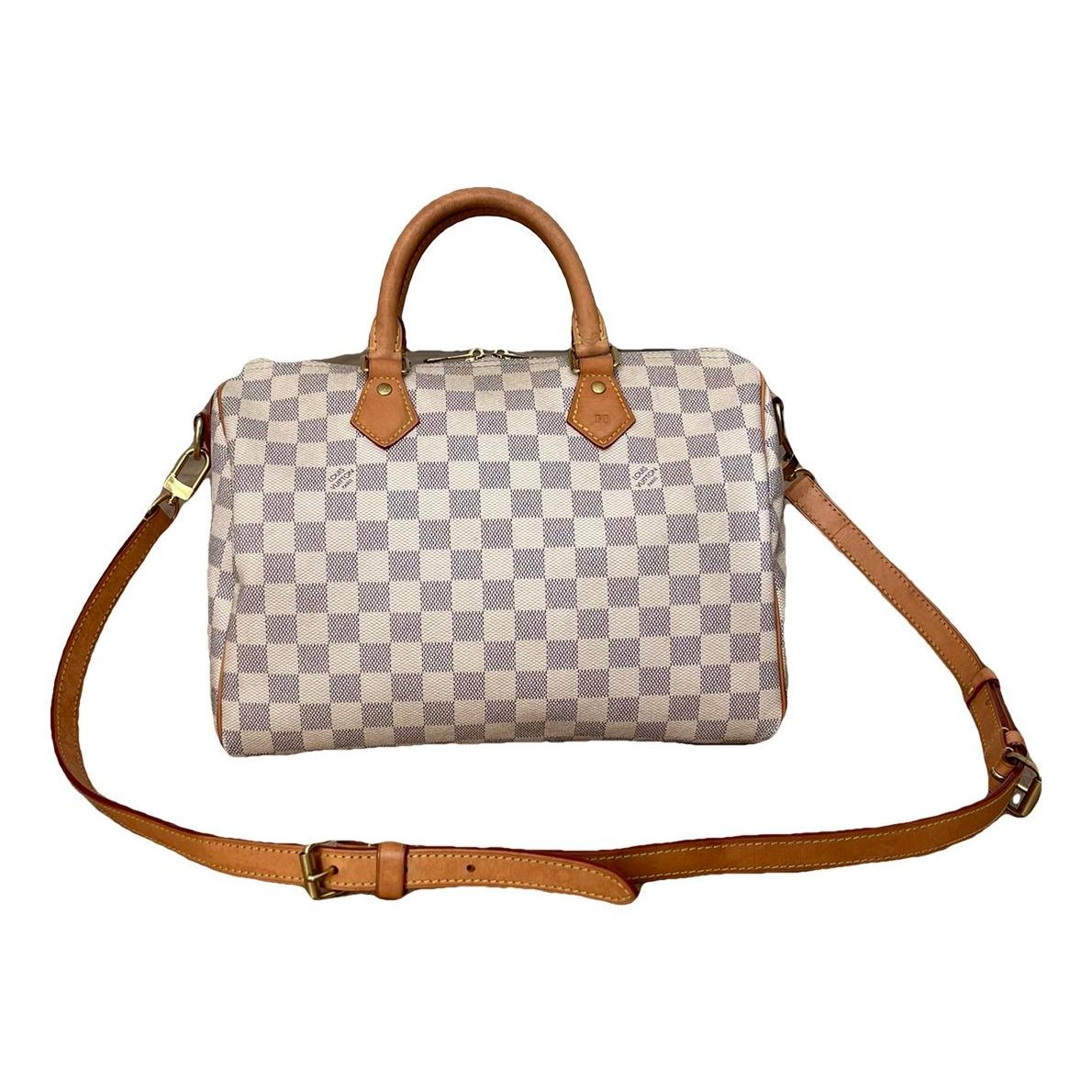 Speedy Bandoulière linen handbag
