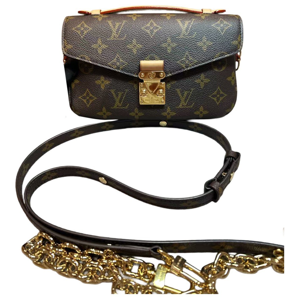 Metis East West leather handbag