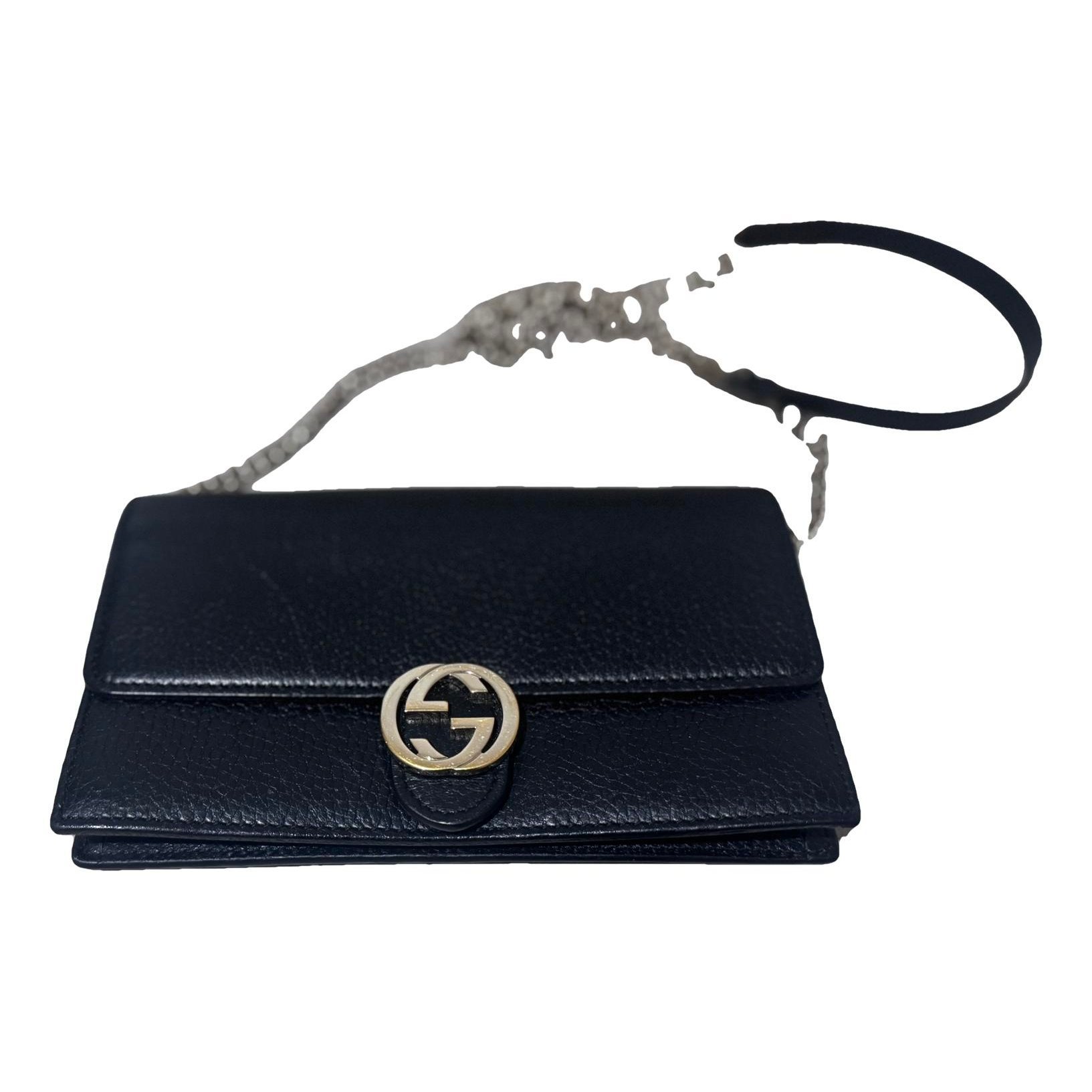 Gucci Interlocking leather crossbody bag