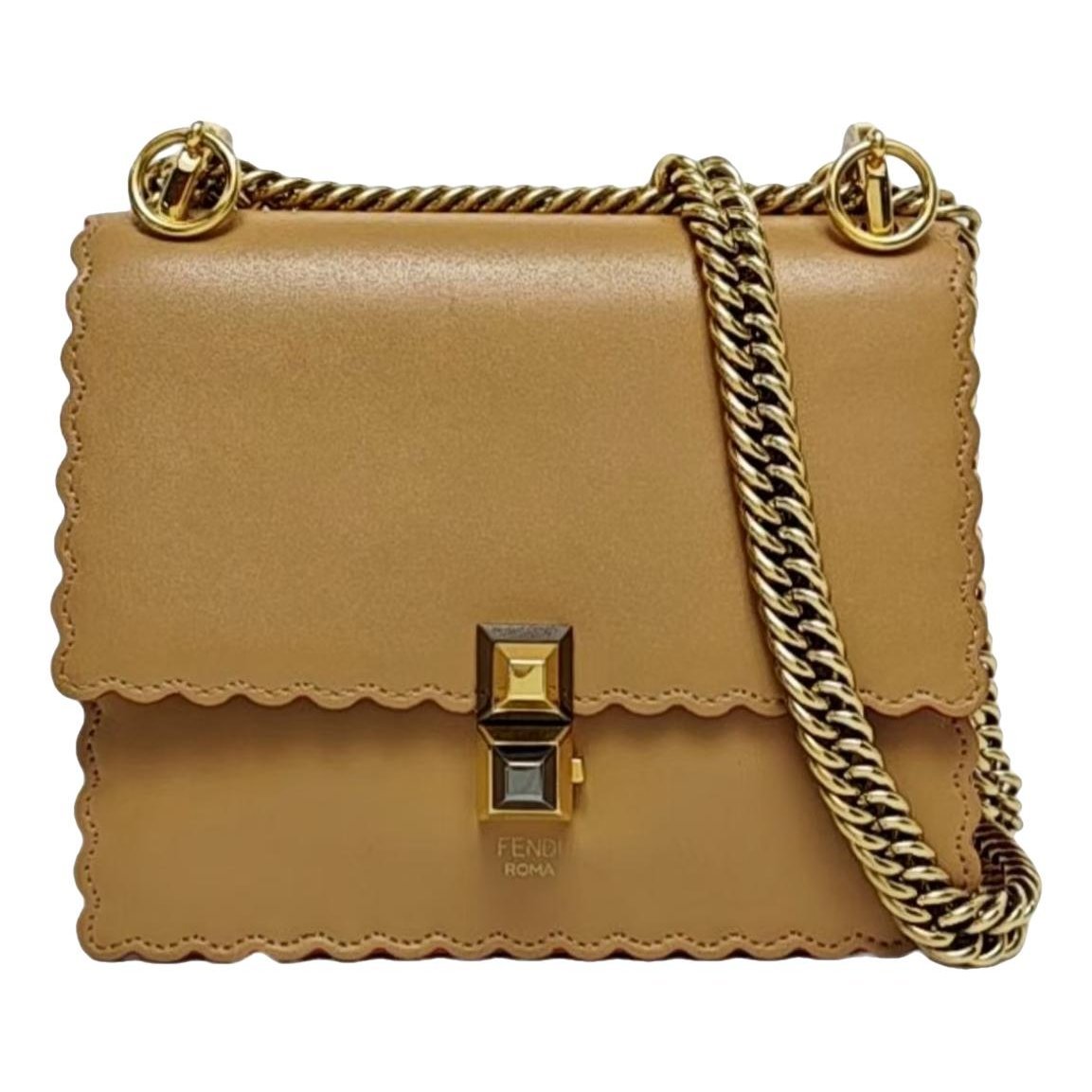 Fendi Kan I leather crossbody bag