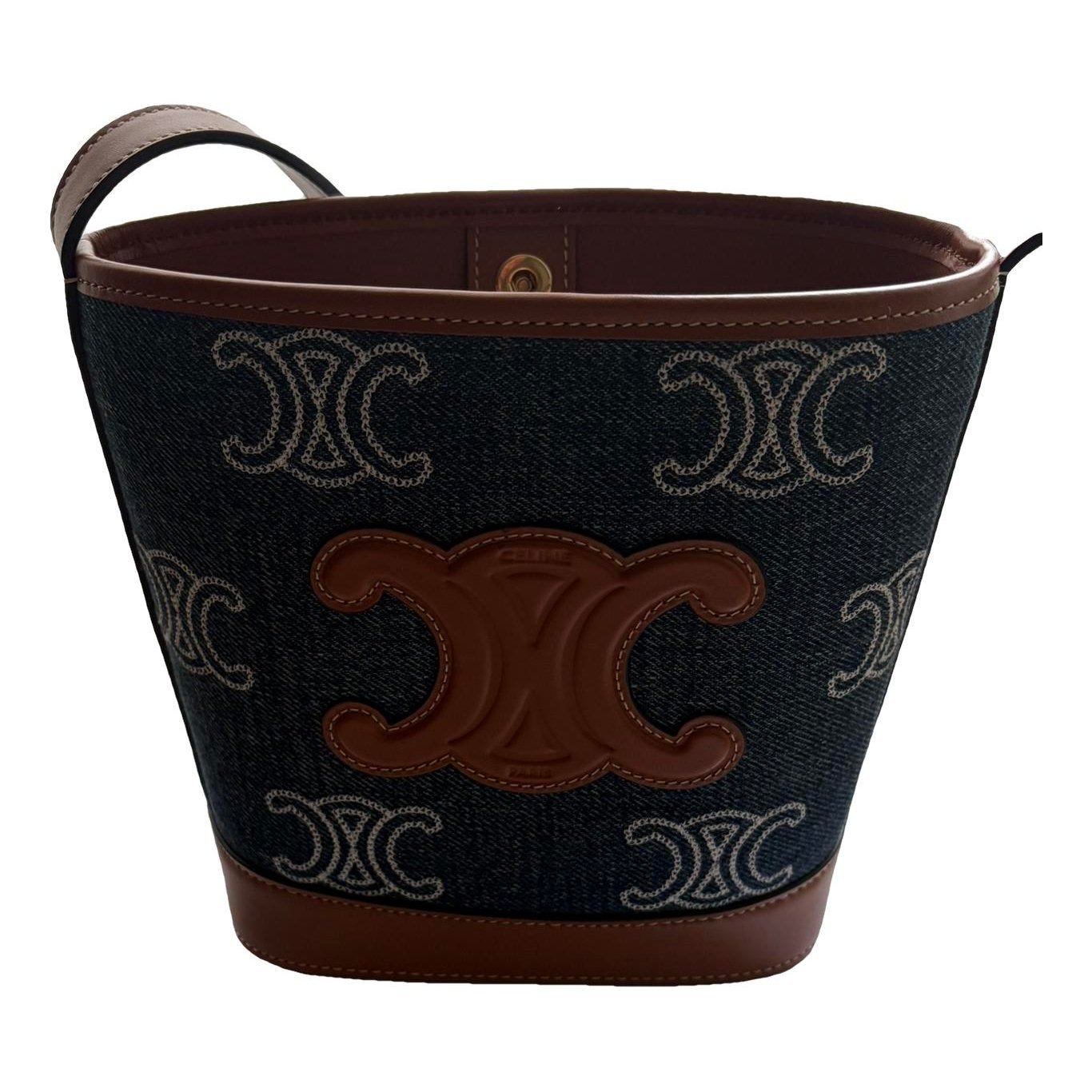 SAC SEAU leather handbag