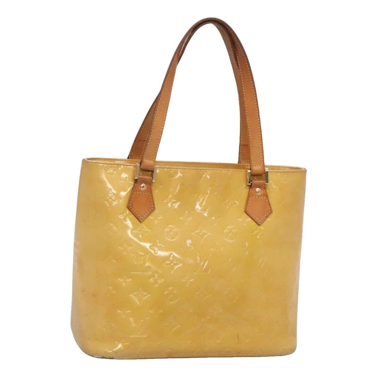 Patent leather handbag
