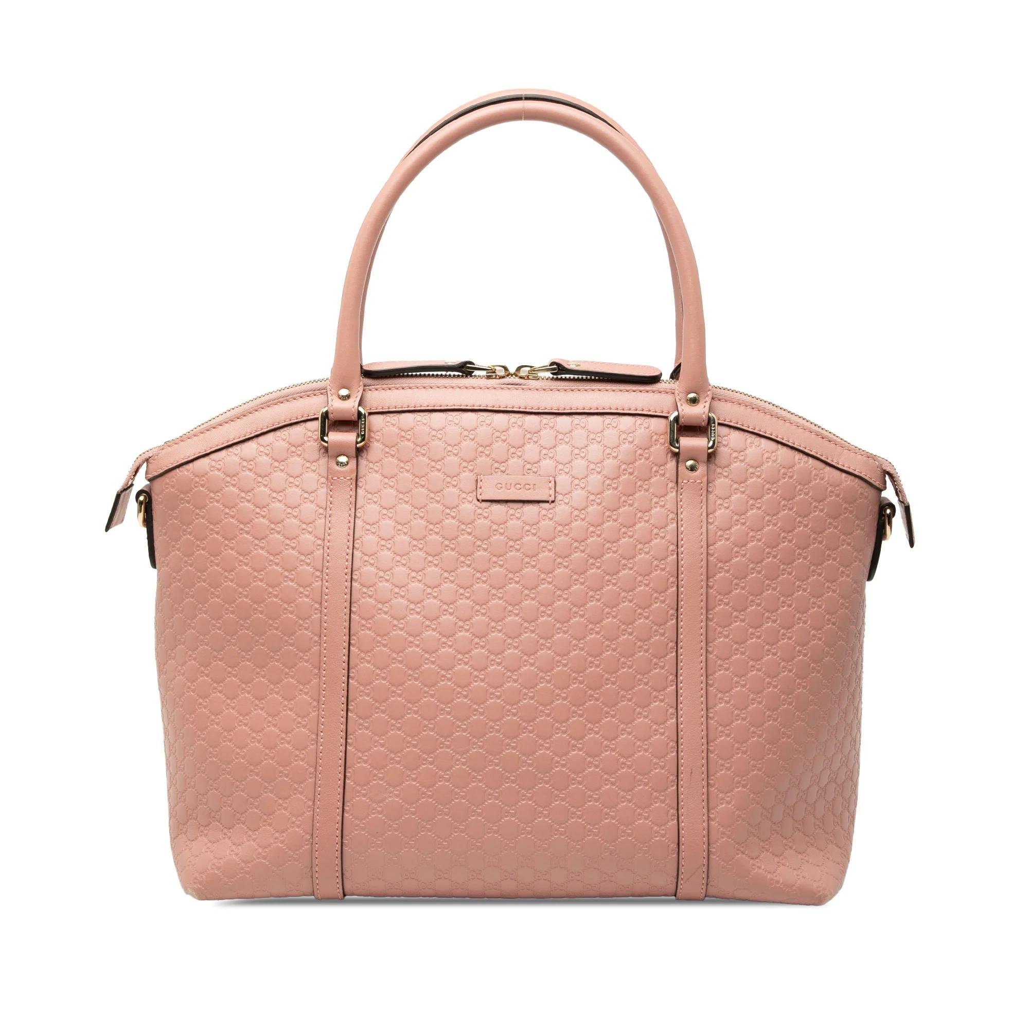 Dôme leather satchel