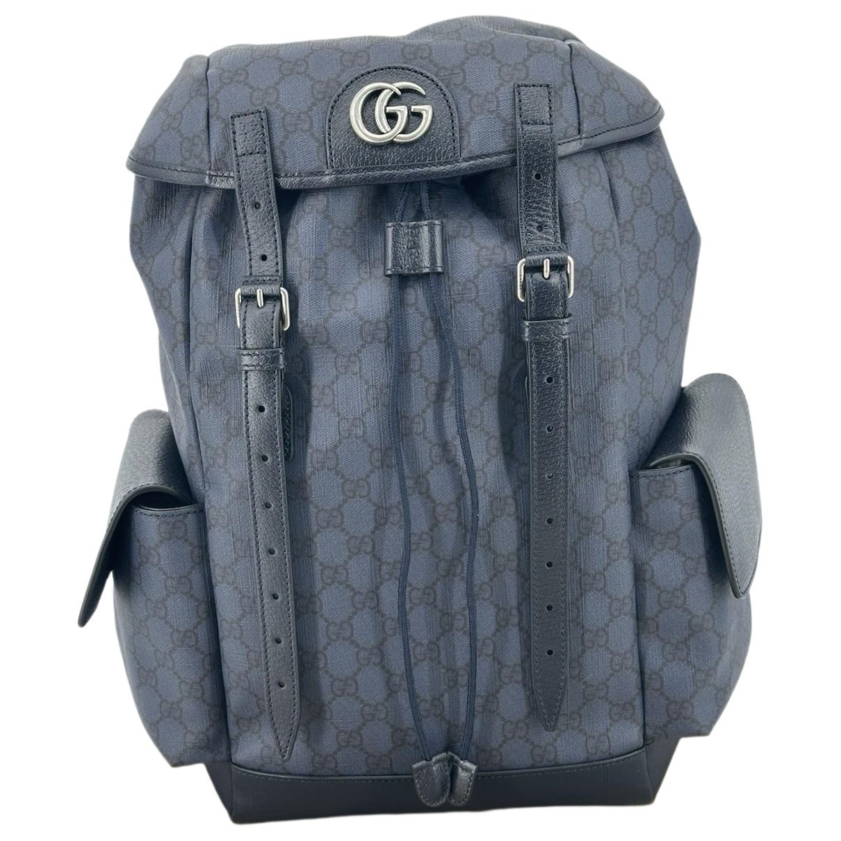 Leather backpack