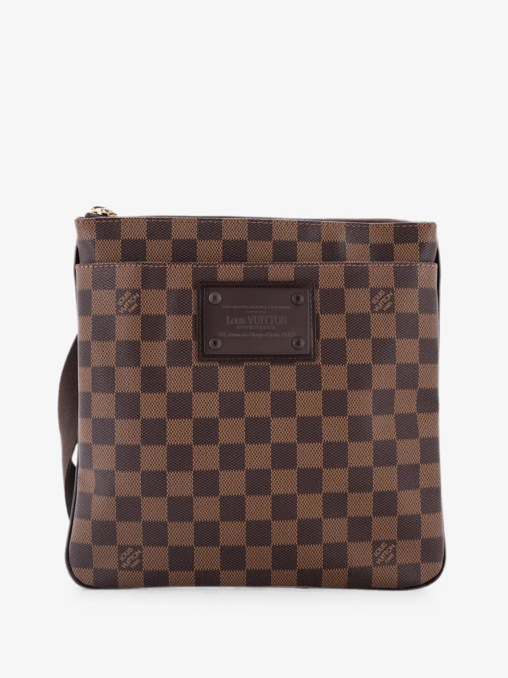 Brooklyn Pochette Plate Damier crossbody bag