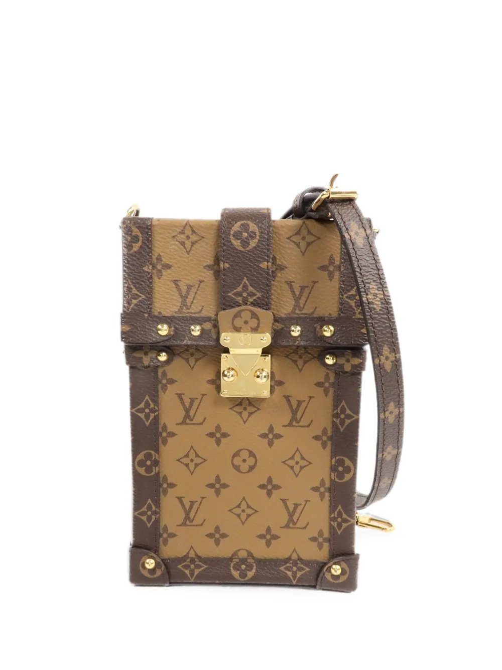 Monogram Reverse Trunk Vertical shoulder bag