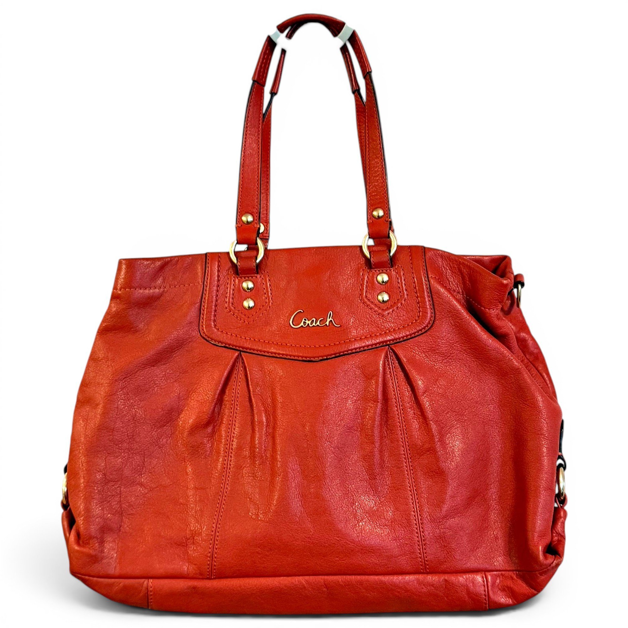 Leather satchel