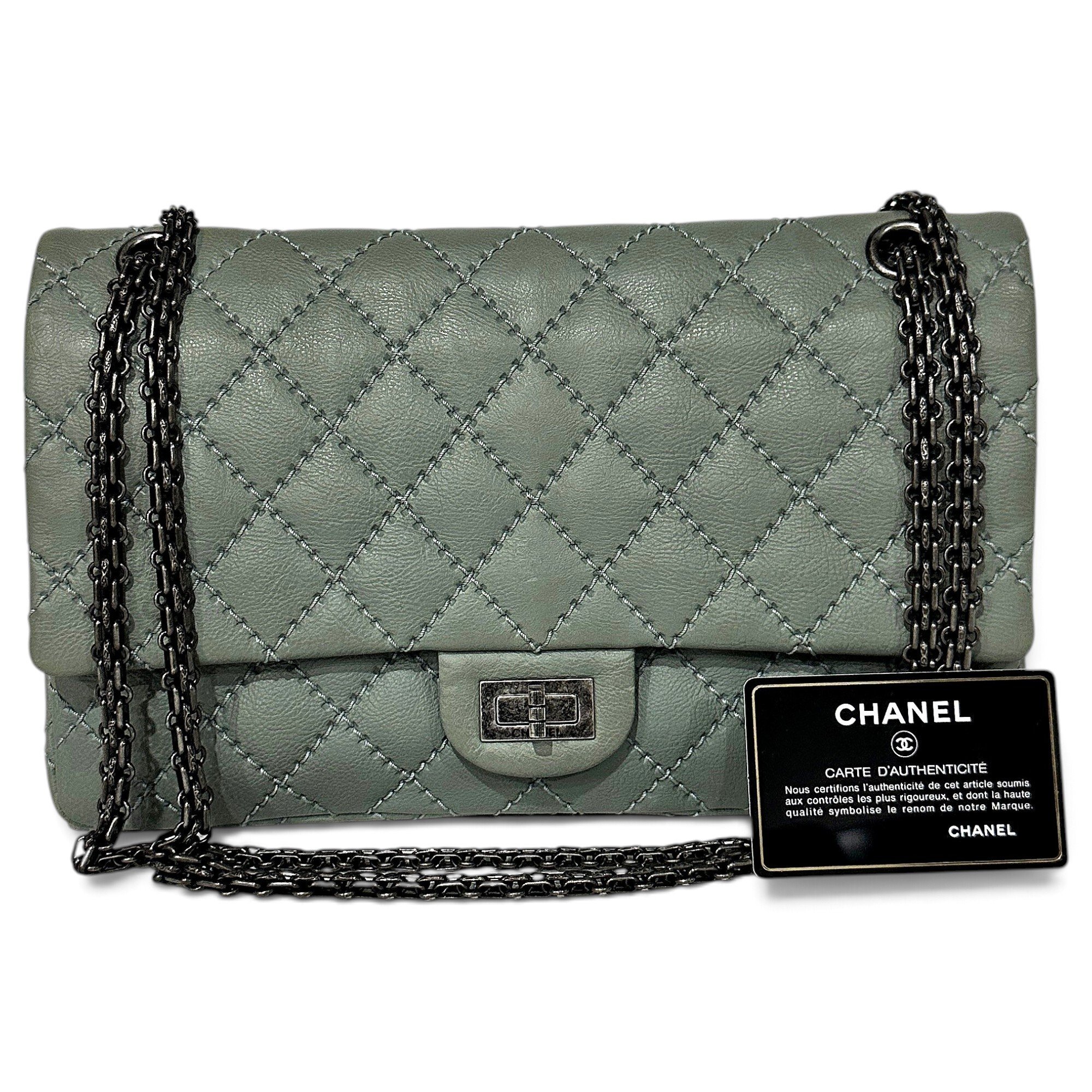 2.55 leather handbag