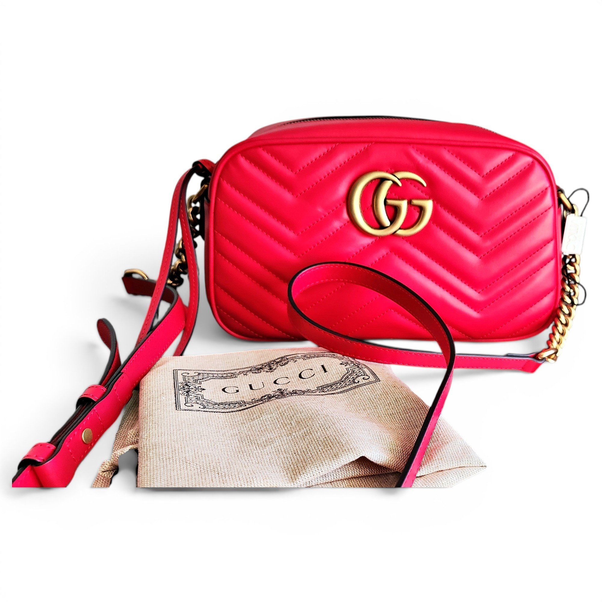 GG Marmont leather crossbody bag