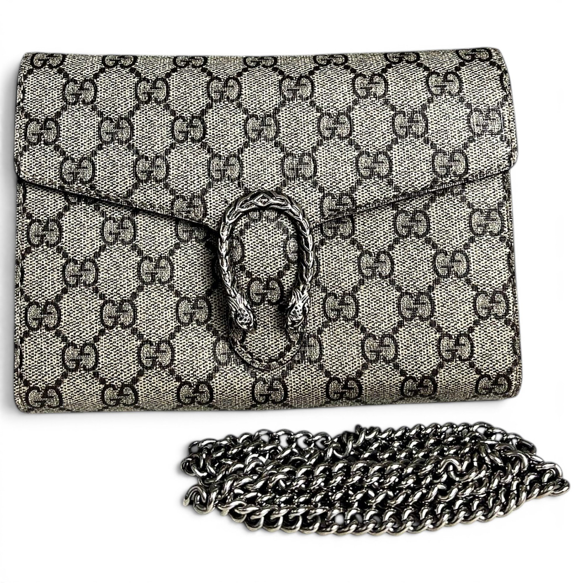 Dionysus Chain Wallet cloth crossbody bag