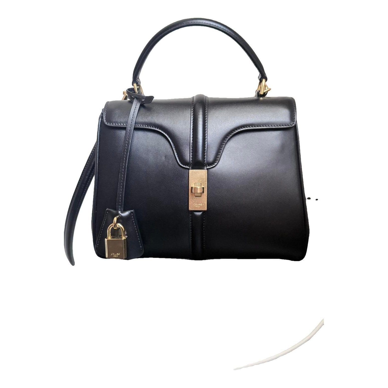 Sac 16 leather handbag