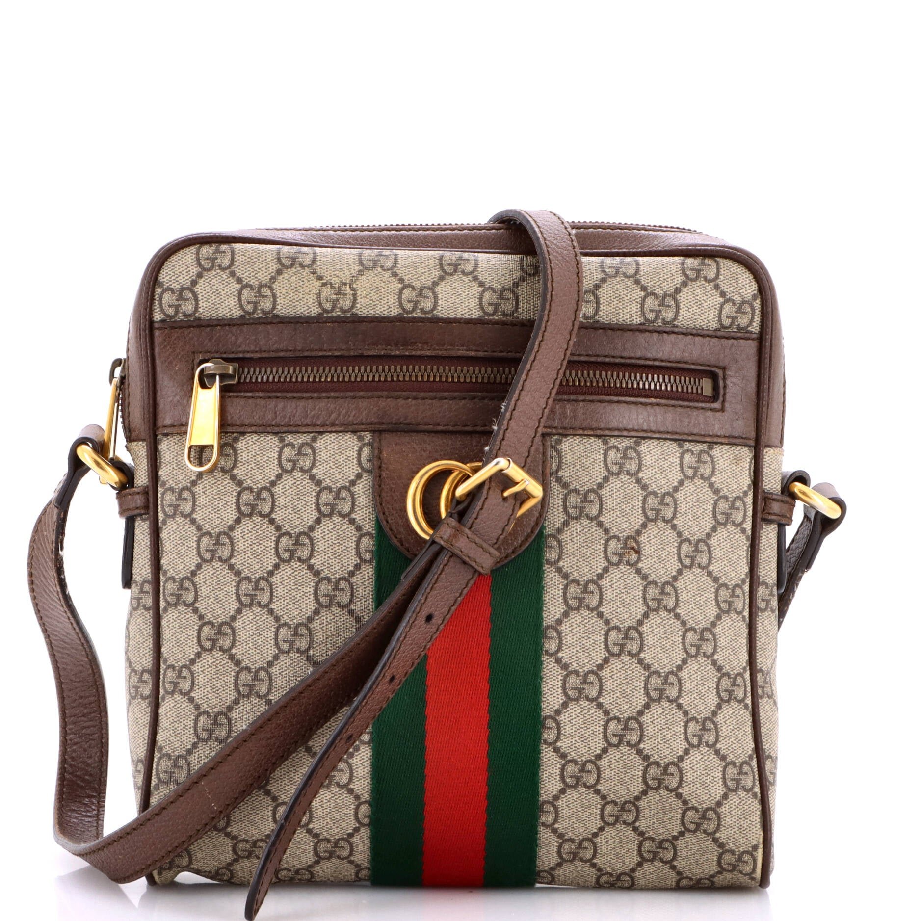 Ophidia Messenger Bag GG Coated Canvas Small