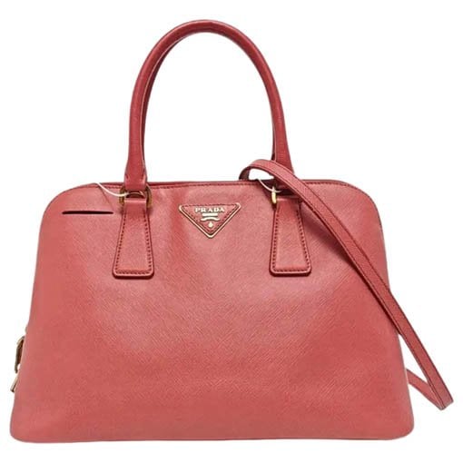 Promenade leather handbag