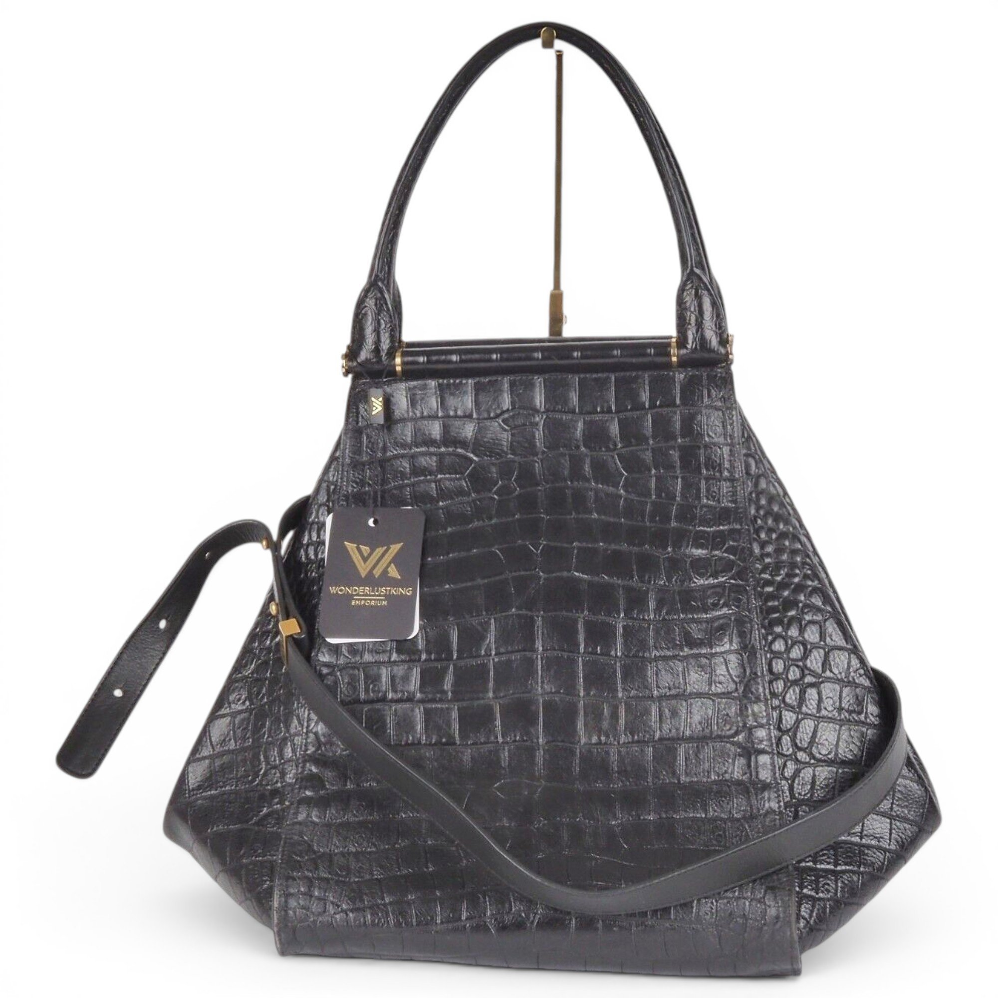 Anita leather handbag