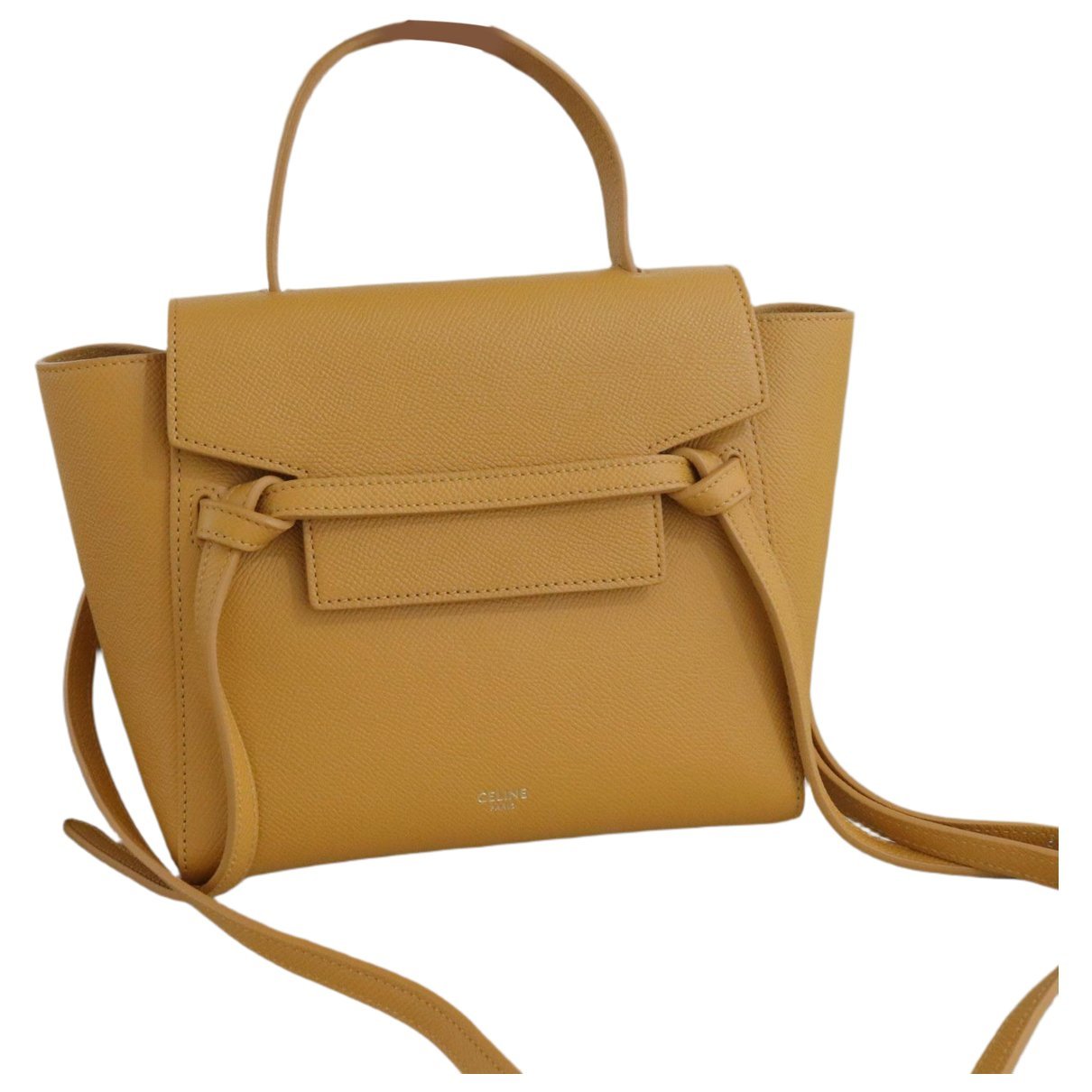 Celine Belt leather handbag