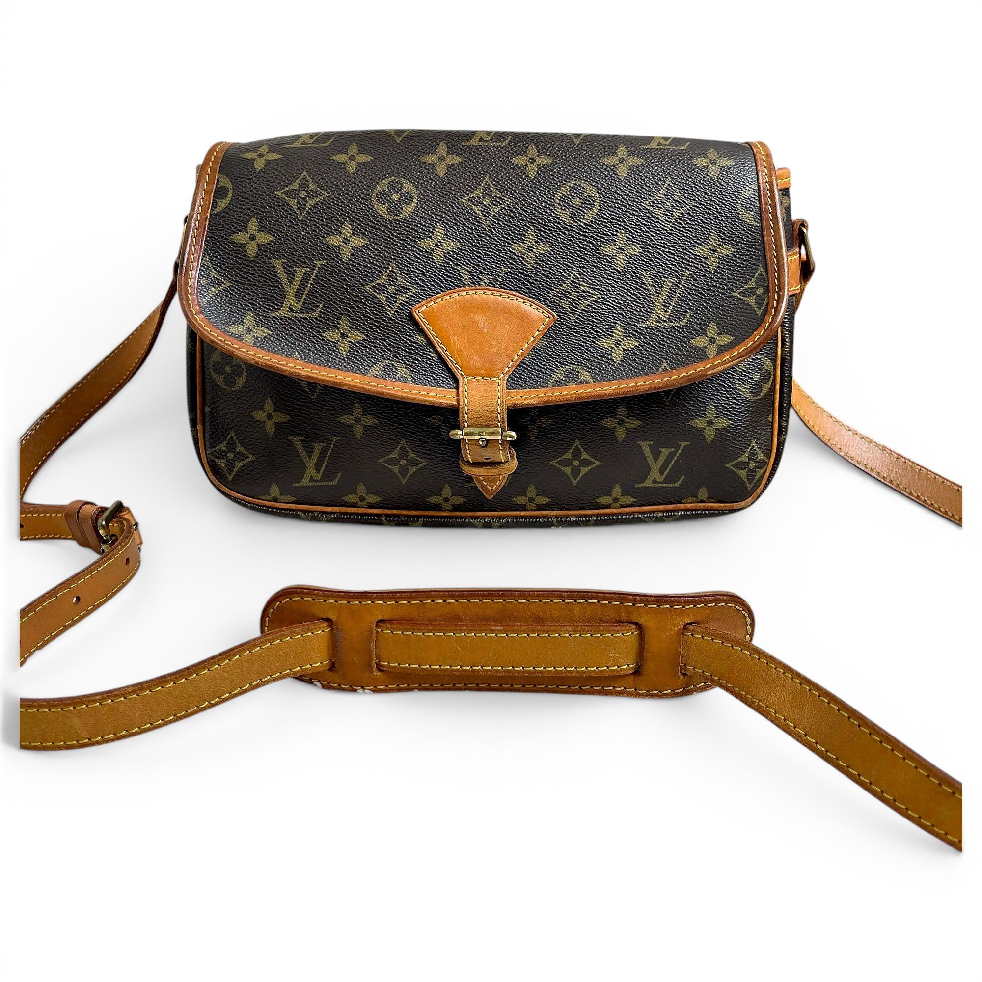 Sologne vegan leather crossbody bag