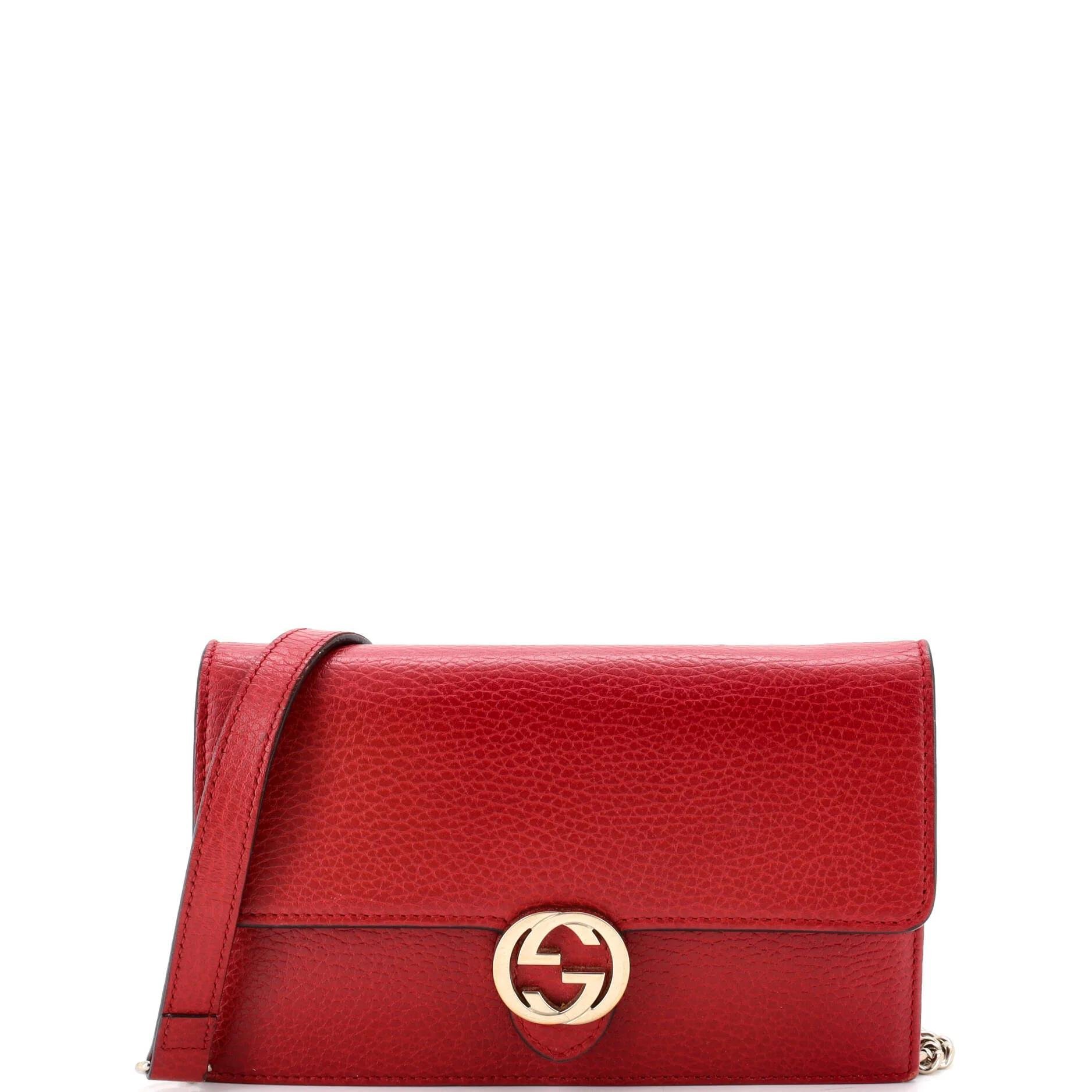 Leather crossbody bag