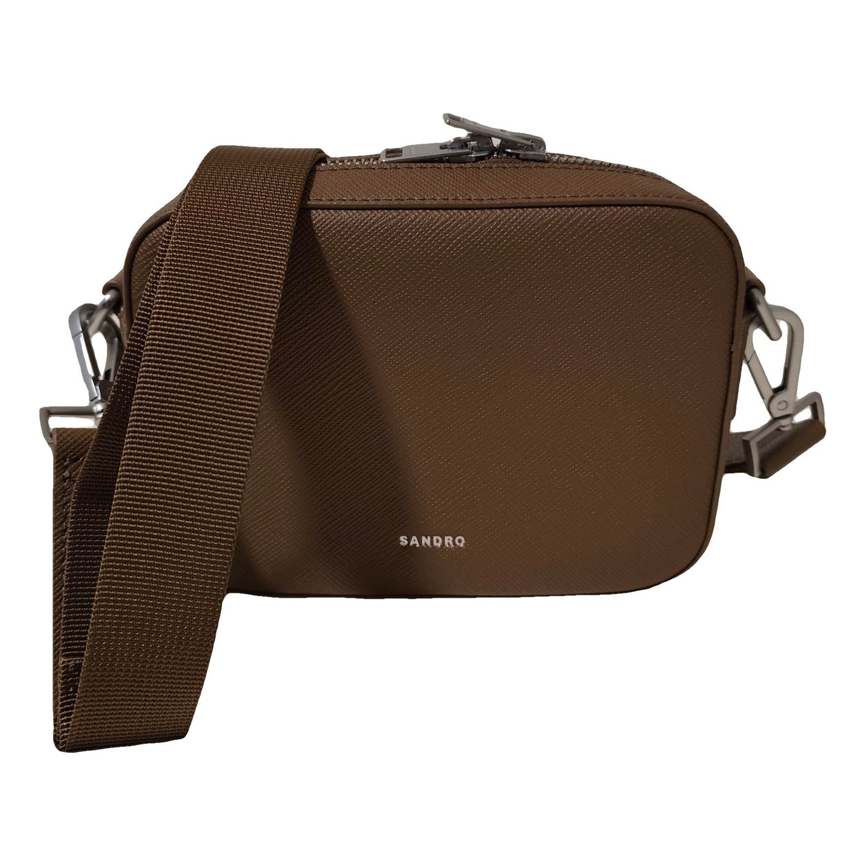 Sandro Leather crossbody bag