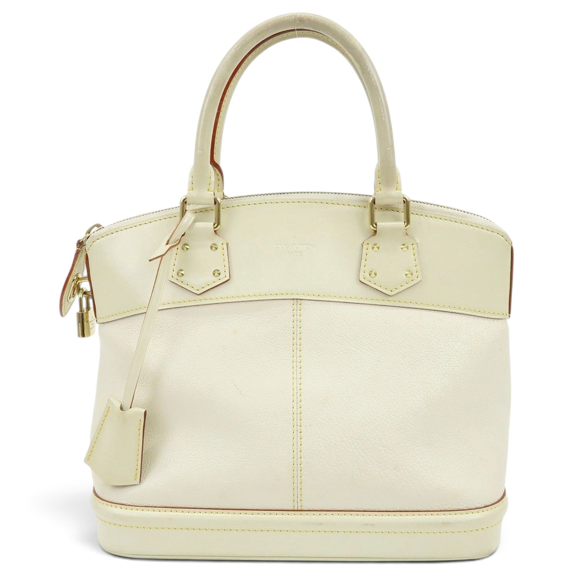 Lockit leather handbag