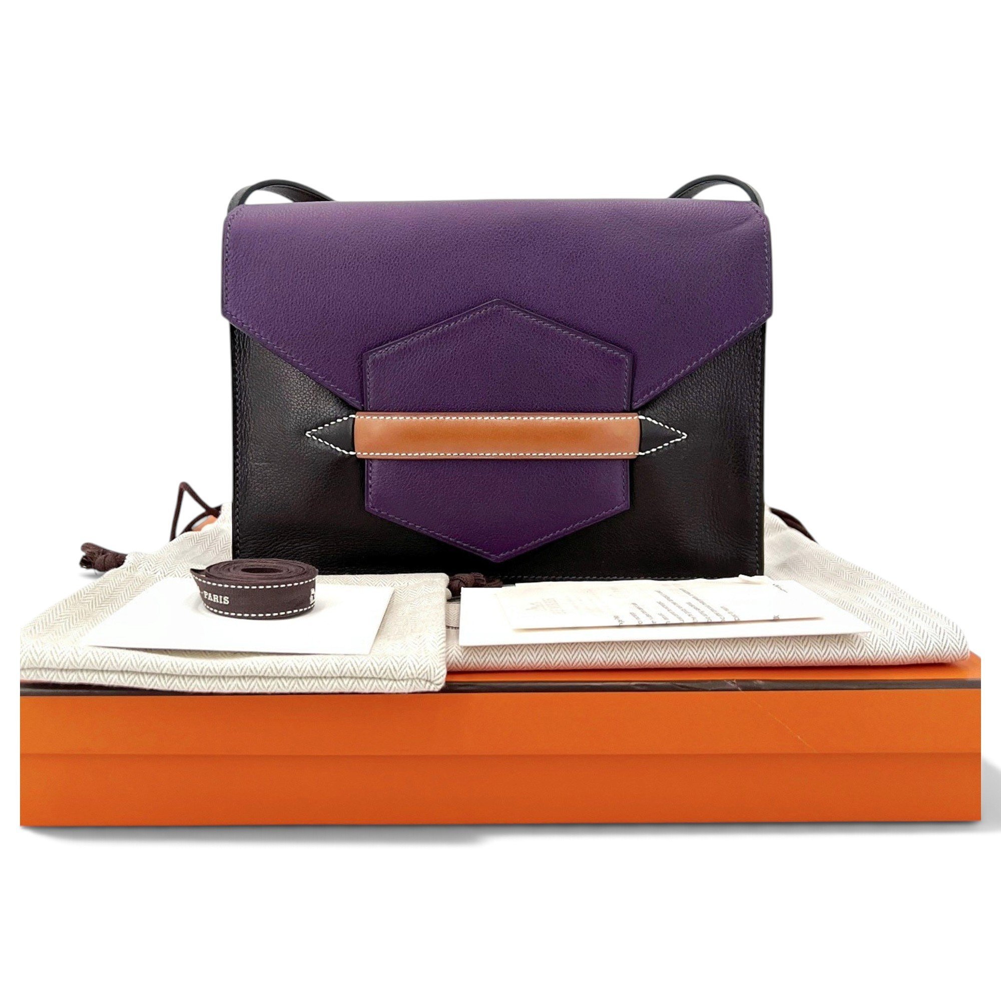 Faco leather handbag