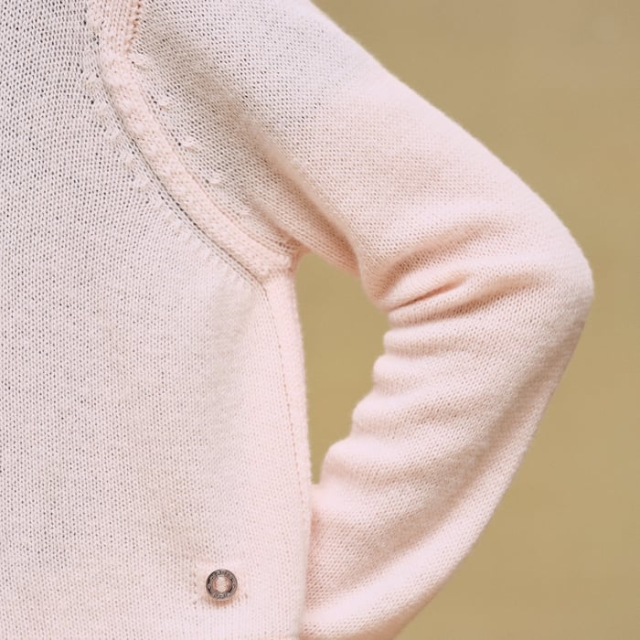 Rose Palomino Short Shirt Cardigan
