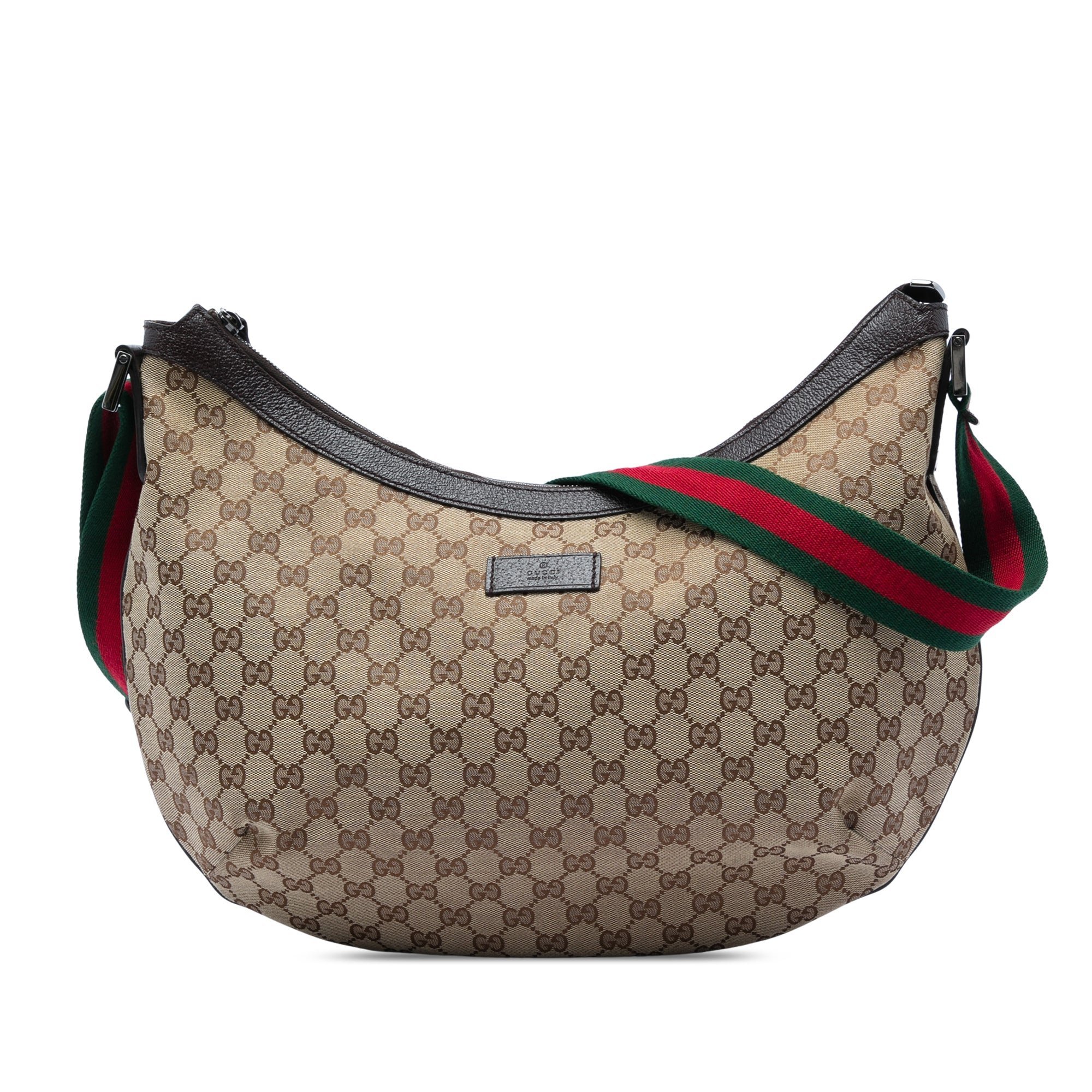 Gucci B leather handbag
