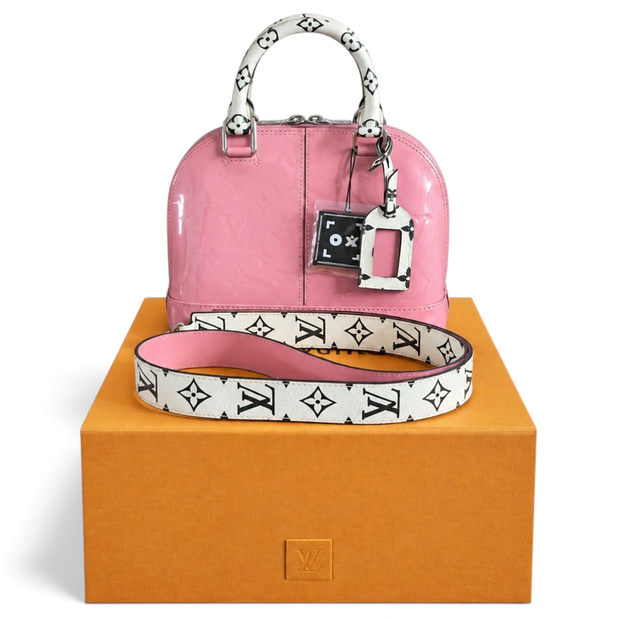 Alma leather handbag