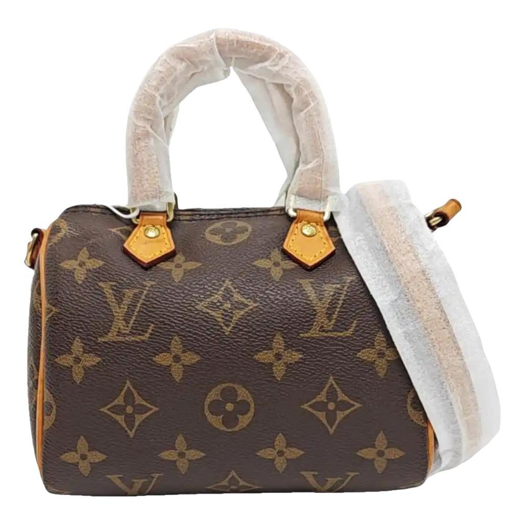 Nano Speedy / Mini HL leather handbag