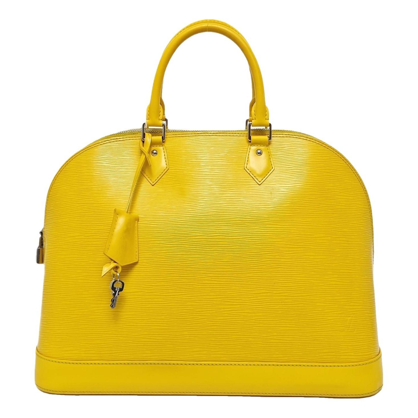 Alma leather handbag