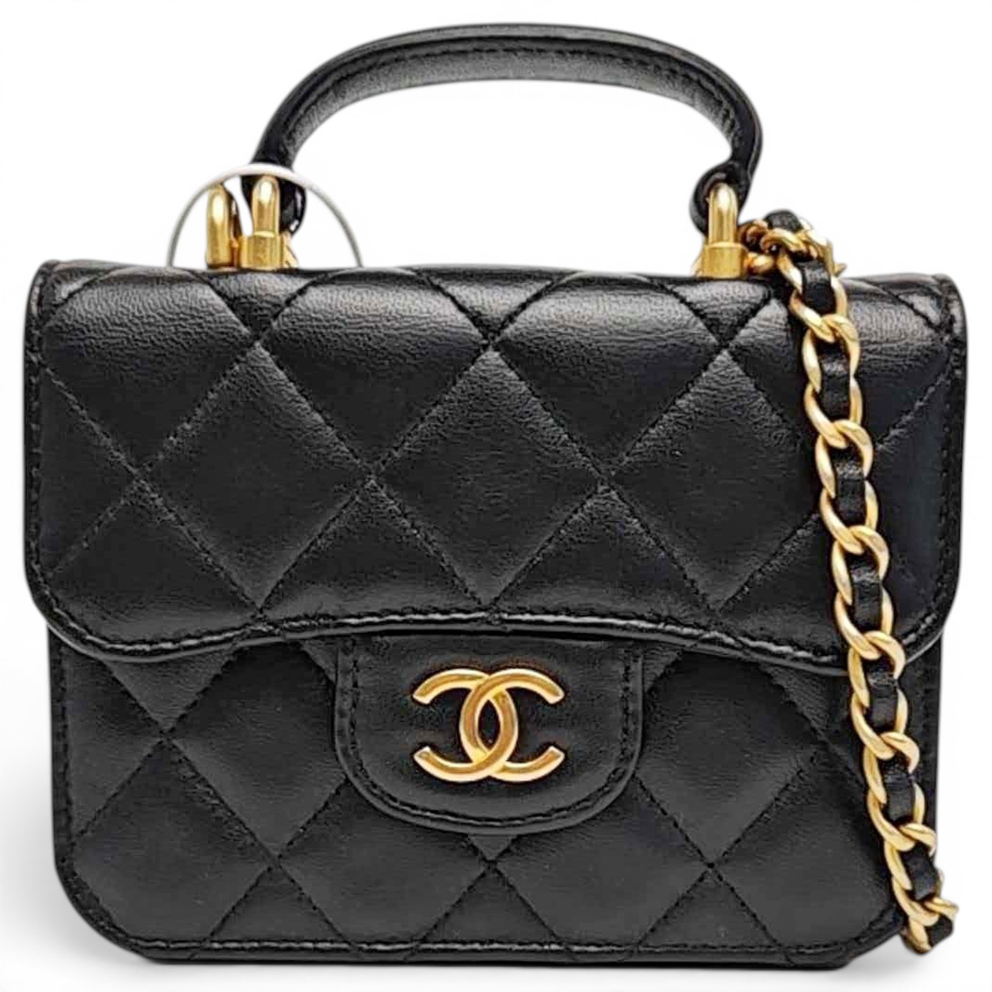 Timeless Classique Top Handle leather handbag