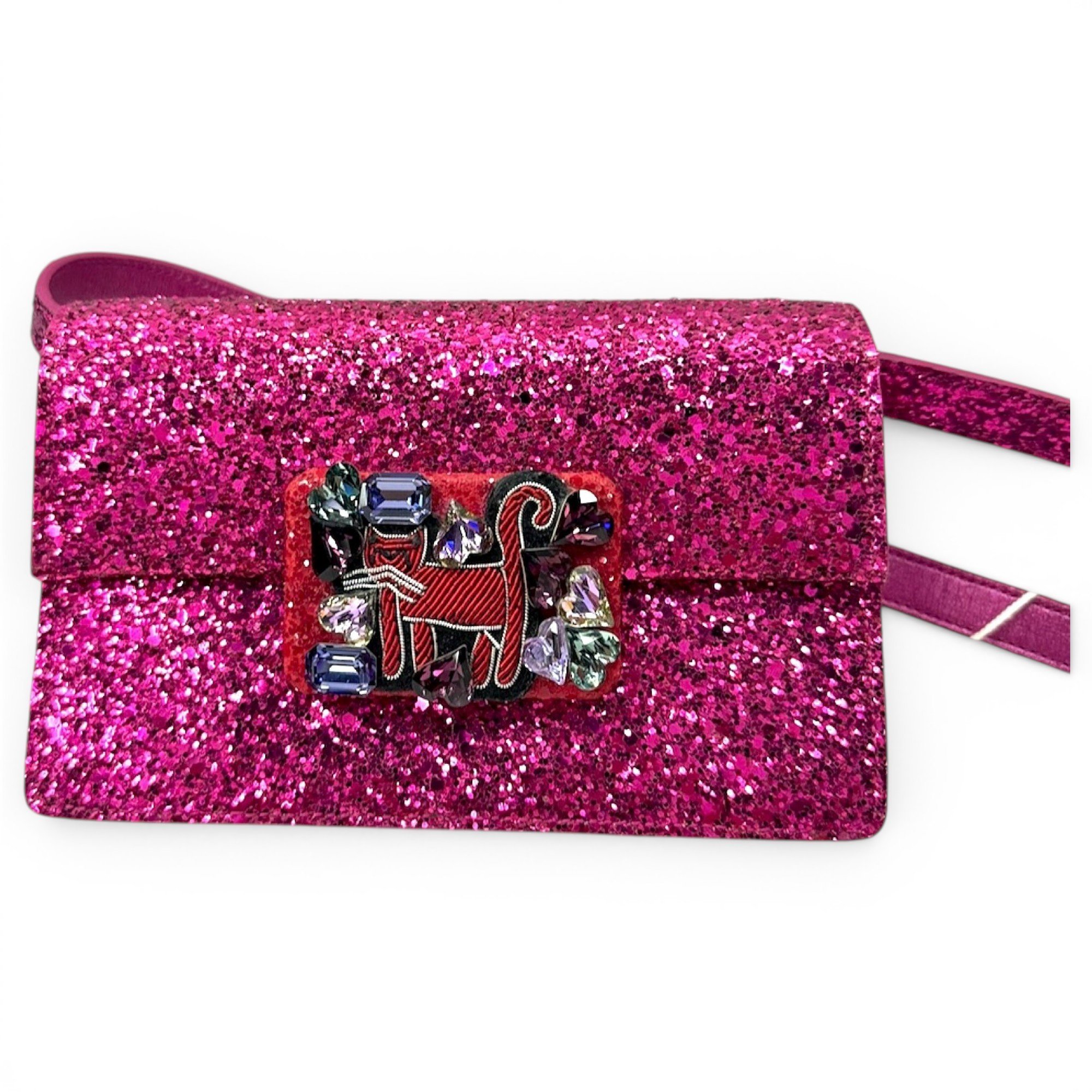Lulu leather crossbody bag