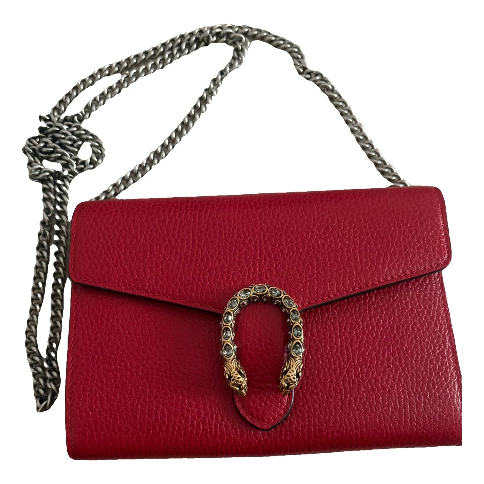 Dionysus leather clutch bag