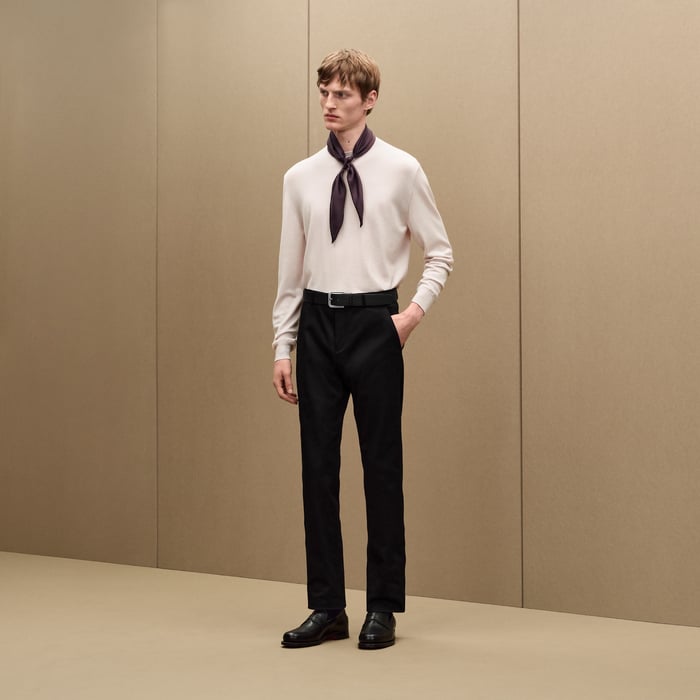 Noir Saint Germain Fitted Pants