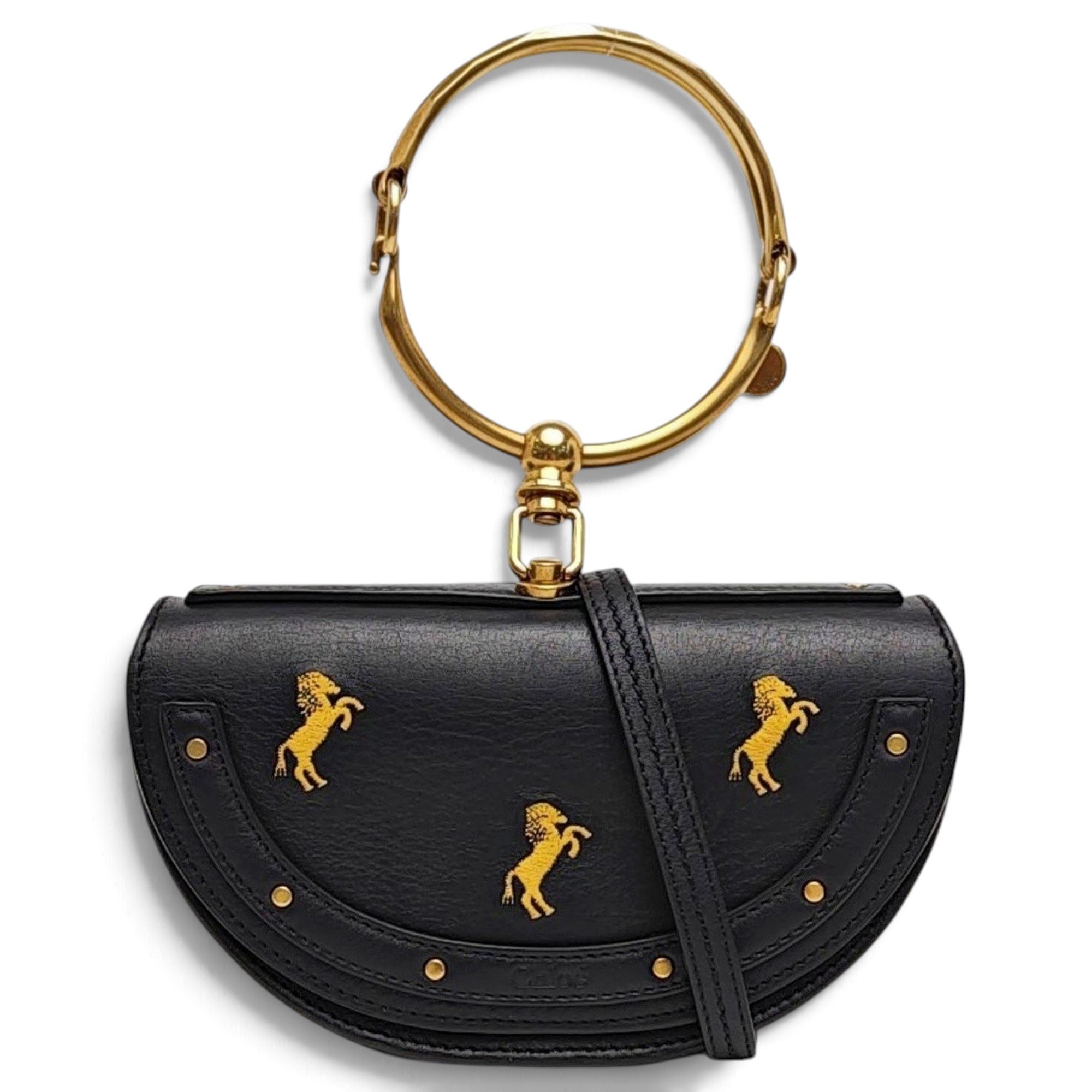 Bracelet Nile leather handbag