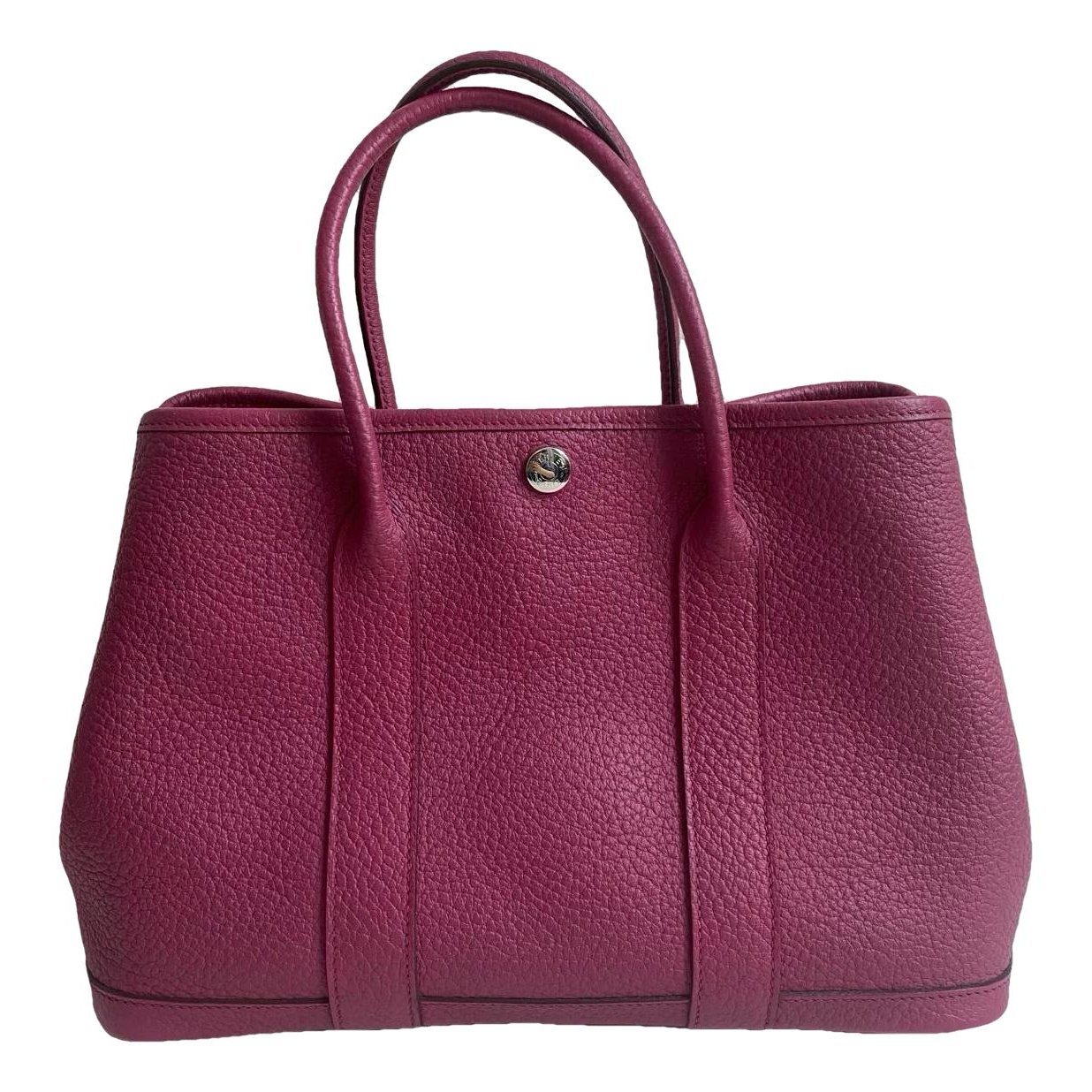 Garden Party leather handbag