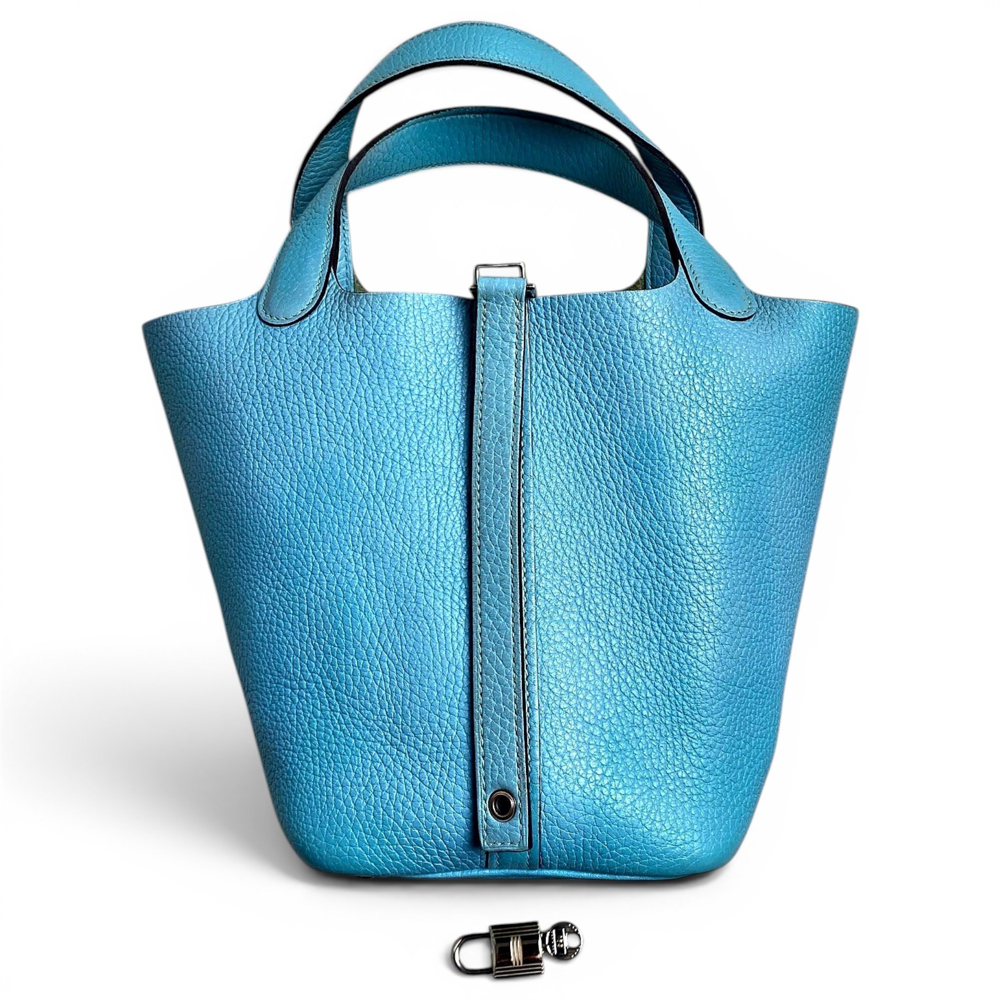 Picotin leather handbag