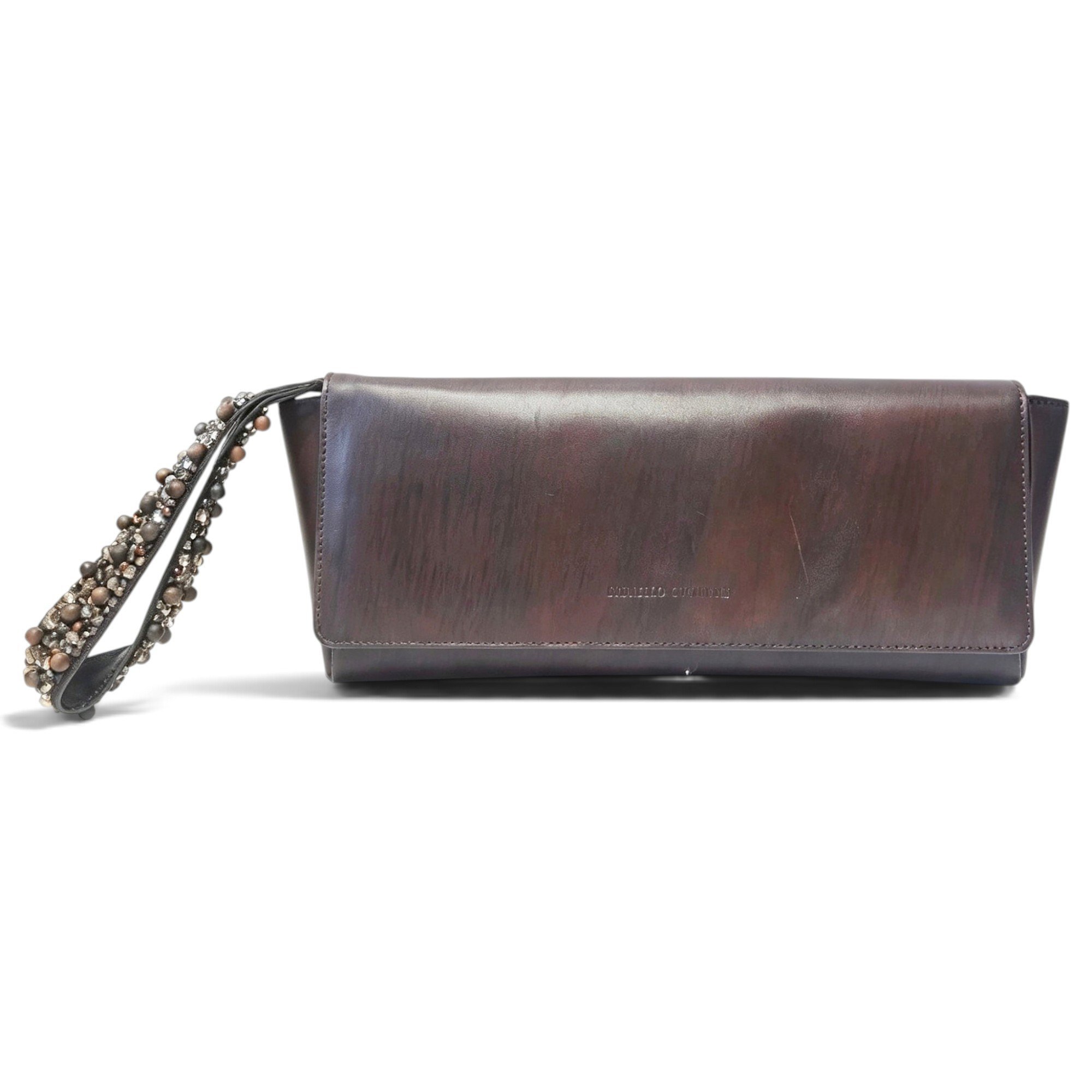 Brunello Cucinelli Leather clutch bag