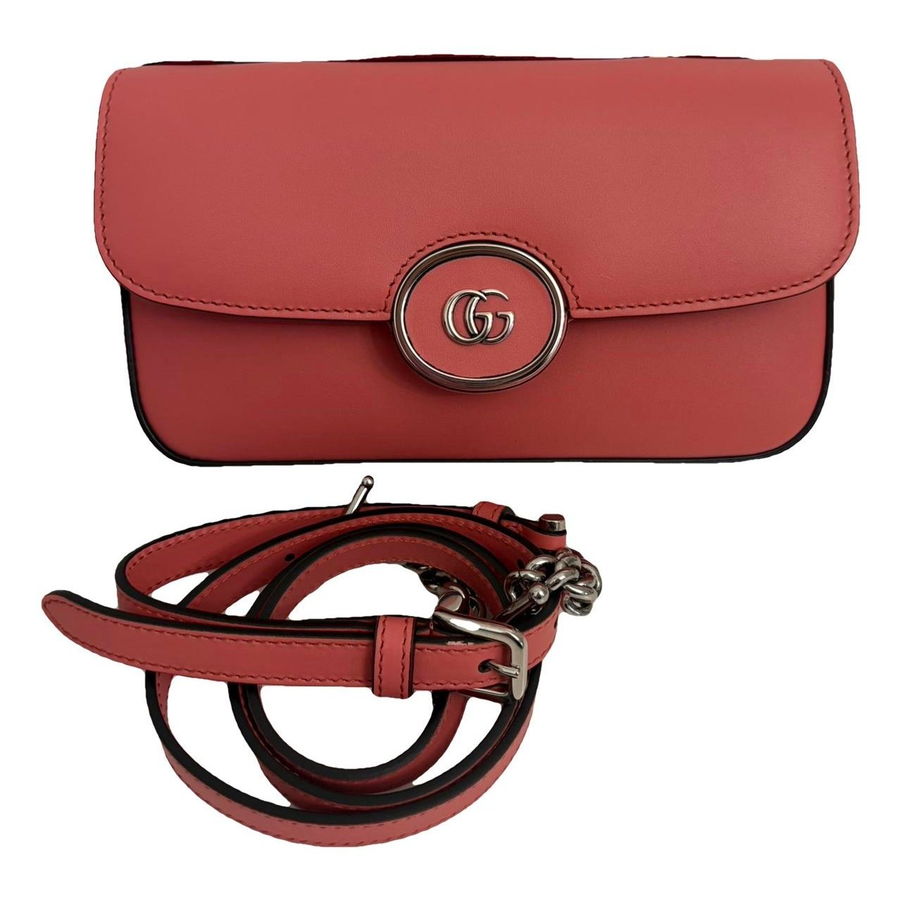 Leather crossbody bag